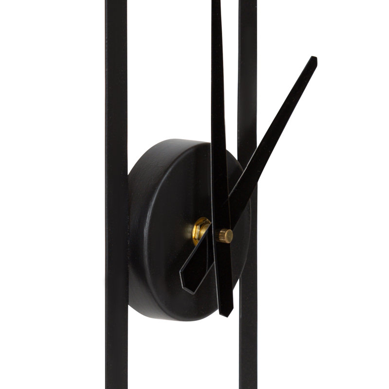 Braylsham Metal Wall Clock, Black