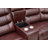 3 - Piece Modern and Overstuffed Soft Breathable Vegan Leather Manual Reclining Sectional-2124021318