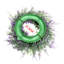 25cm Round Artificial Lavender Flower Wreath