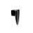 Medium Matte Black Shell Drawer Pull