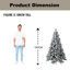 Lighted Artificial Christmas Tree-1965626081