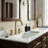 Widespread 2-handle Bathroom Faucet with Drain Assembly-103560079