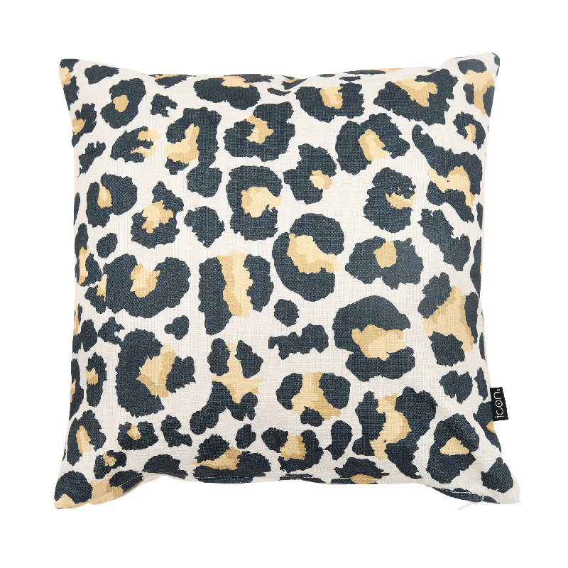 Leopard Print Indoor-Outdoor Cushion