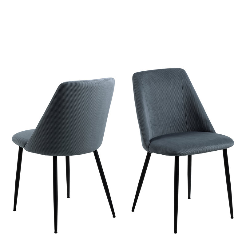Manohar 48.5cm H Upholstered Side Chair, Grey