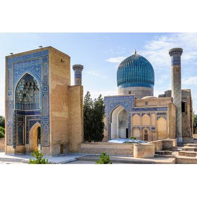 Registan, Samarkand, Uzbekistan - Wrapped Canvas Print