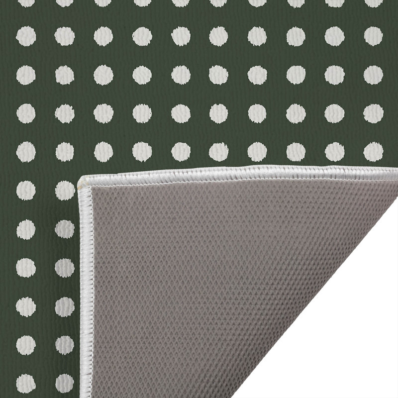 Paillasson Dot, Chimichurri, vert, L 24 po x L 17 po