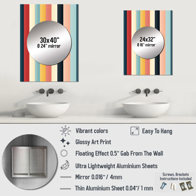 Schiraga Colorful Nostalgia Striped