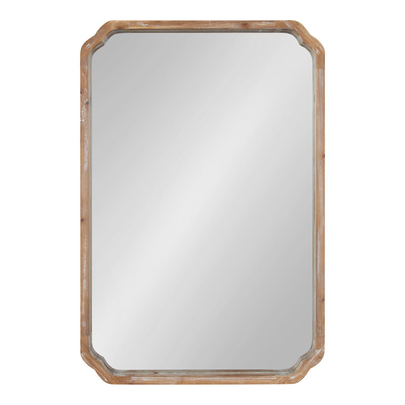 Vannessa Mirror, 36" x 24", Rustic Brown