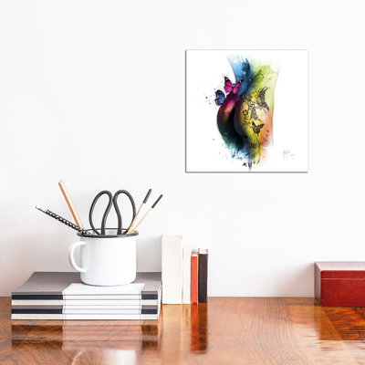 Butterfly Tattoo by Patrice Murciano - Wrapped Canvas Print
