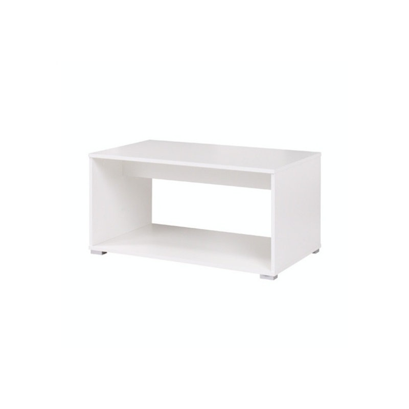 Elyot Solid Coffee Table, White