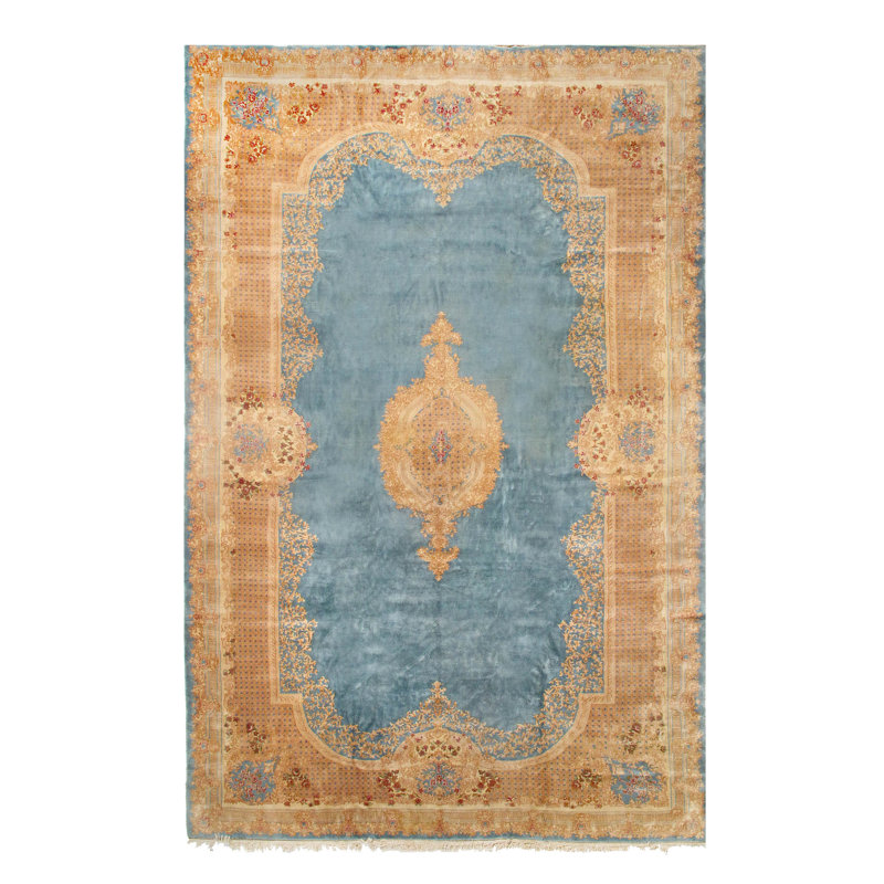 One-of-a-Kind Rectangle 11'11" X 19'3" Hand Knotted Area Rug