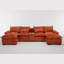 Canapé modulaire rembourré Elthorin-113430745