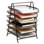 Mind Reader 6-Tier Paper Tray, Desktop Organizer, File Storage, Office, Metal Mesh