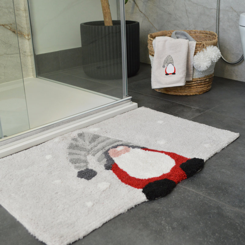 Klemme Gonk Christmas Rectangle Bath Mat