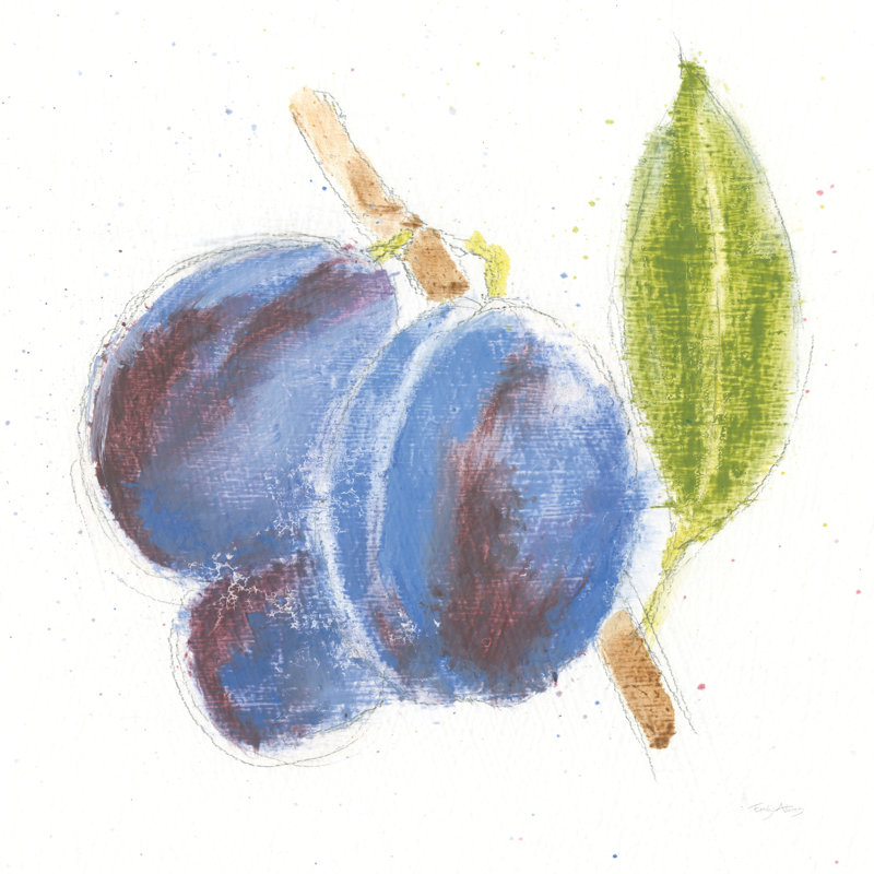 Garden Delight VI by Emily Adams - No Frame Painting on Canvas, 30cm H x 30cm W x 3.8cm D