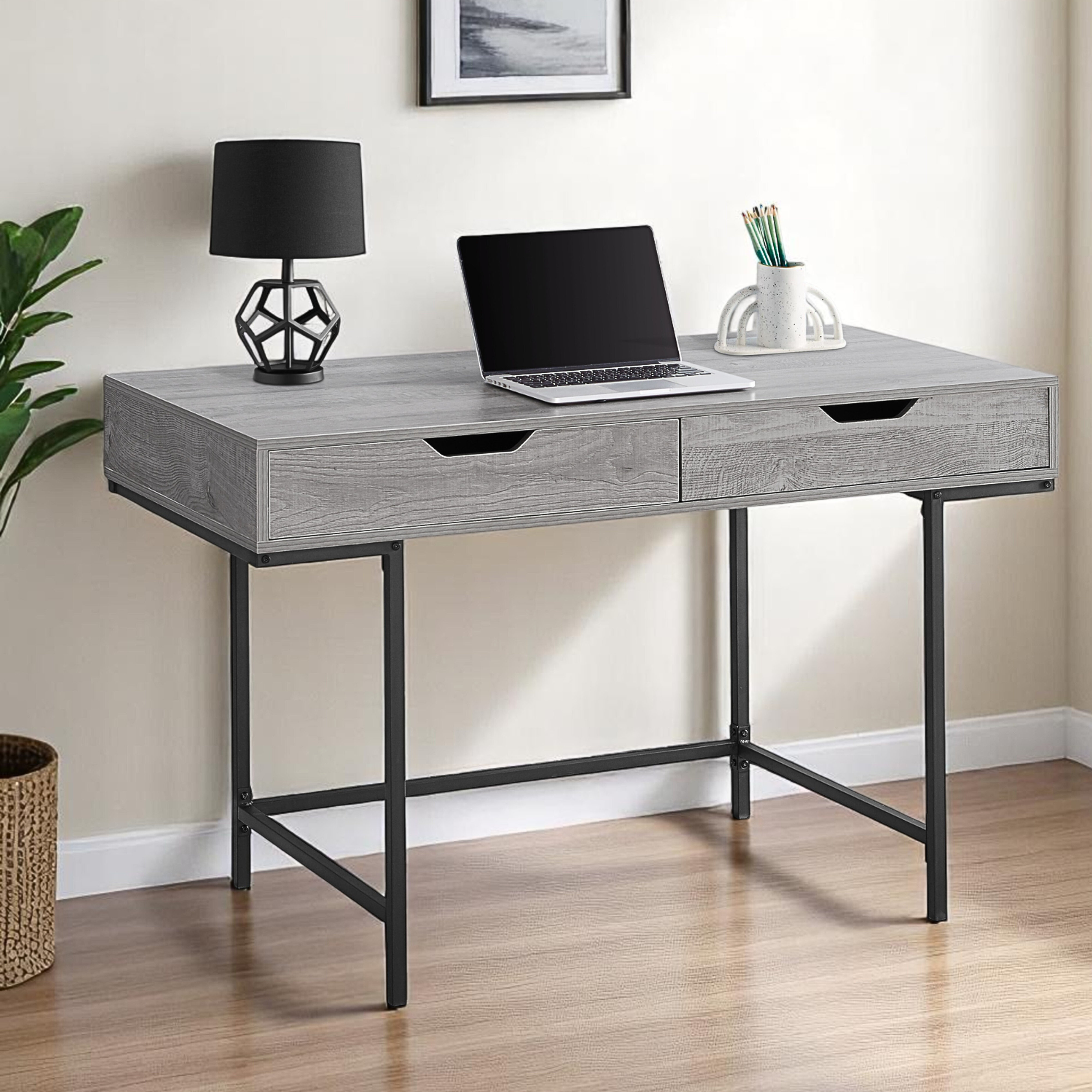 17 Stories Davina Computer Desk | Wayfair