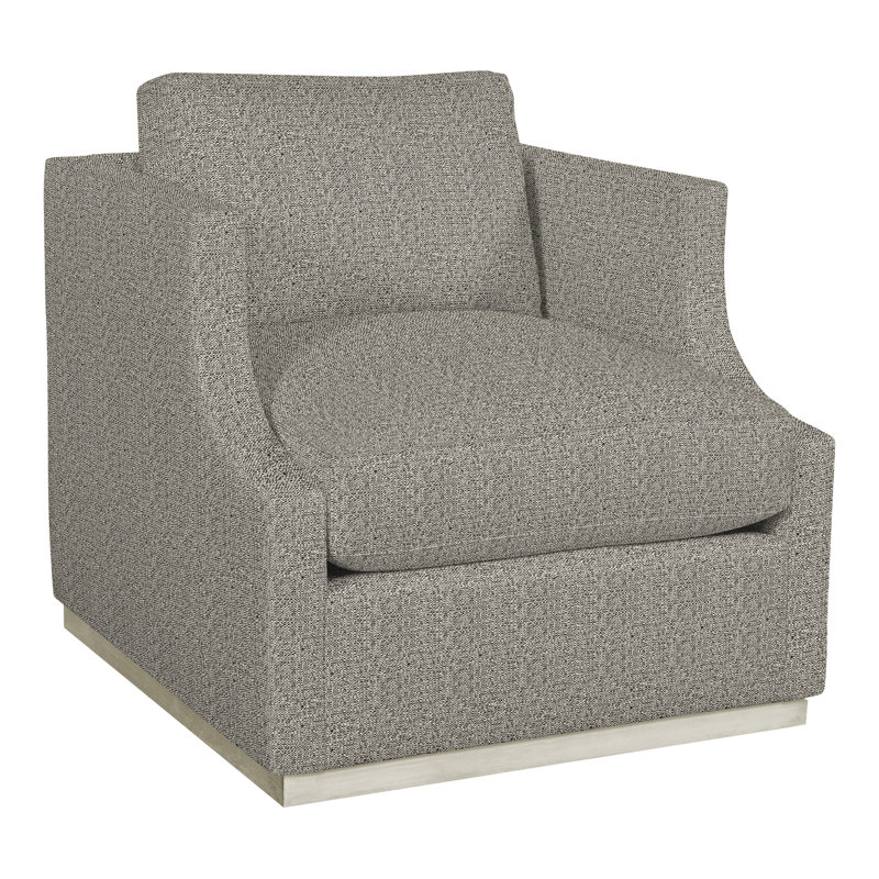 Fauteuil Thom Filicia Home, Tissu Tuck Graphite Crypton® Performance, Navajo