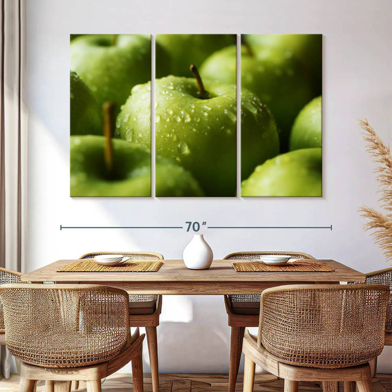 Yarlin Granny Smith Apples, 42" H x 65" W