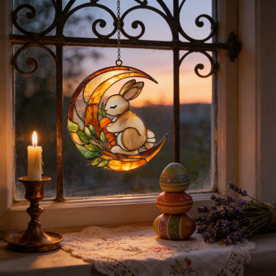 Décoration de fête pour lapin de Pâques