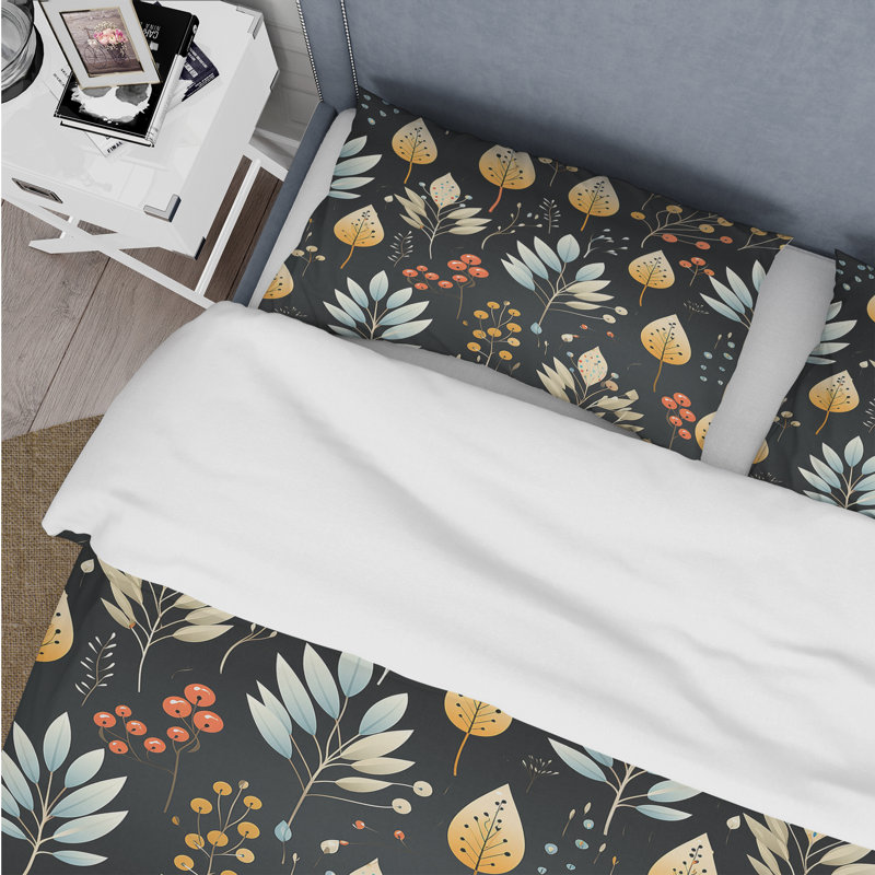 Ensemble de housse de couette Retro Flair, Housse de couette pour très grand lit et 2 très