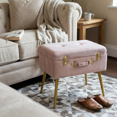 Stainless Steel Accent Stool