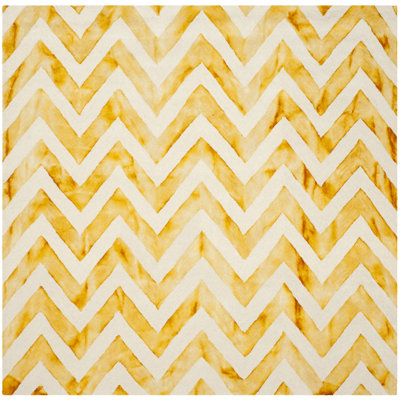 Danny Hand Tufted Wool Chevron Rug
