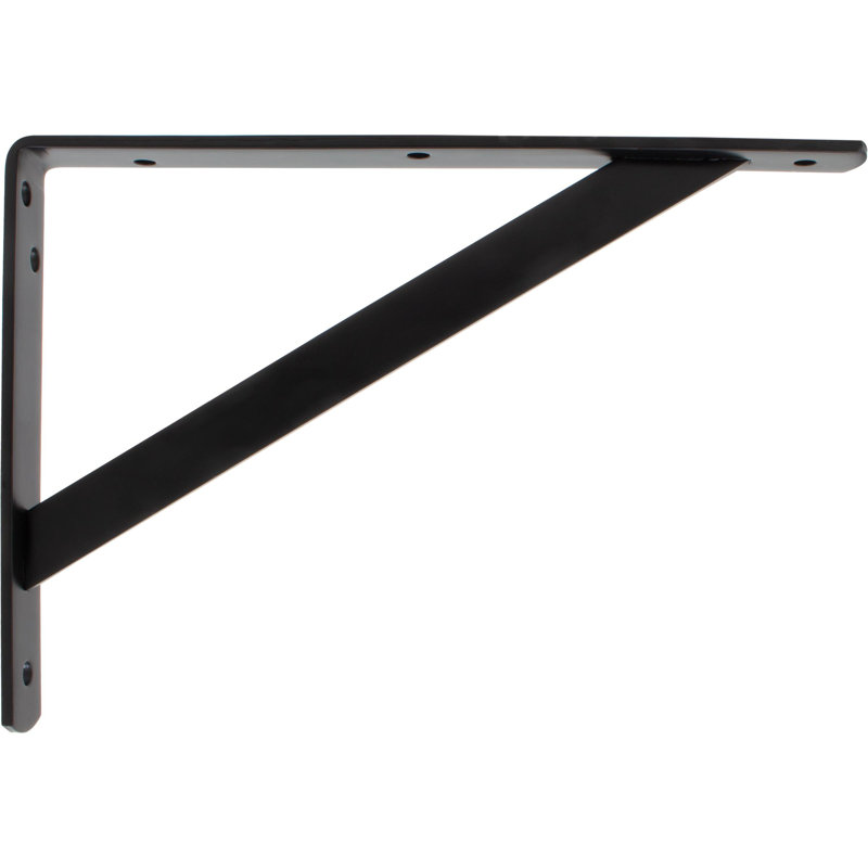 Support de tablette 10 3/4 po - noir mat, Noir mat