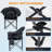 Oversized Heated Camping Chair, 3 Heat Settings & Massage Fuction-1870767719