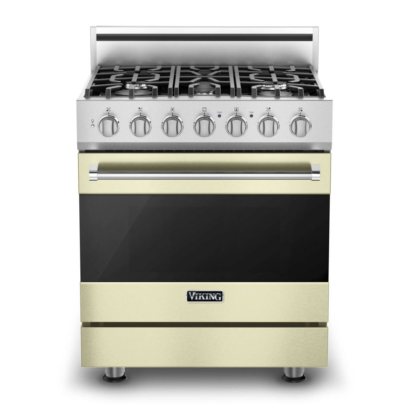 3 Series 30" Self-Cleaning Gas Range, Liquid Propane, Antique Bronze, Dual Fuel