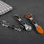 Cheer Collection Stainless Steel Magnetic Measuring Spoons Set with Leveler