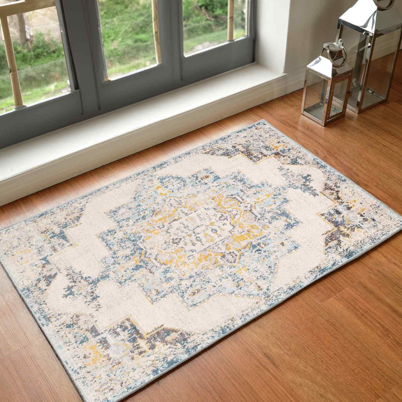 Oriental Area Rug, Rectangle 60 x 90 cm