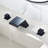 Widespread 2-handle Bathroom Faucet with Drain Assembly-69128993