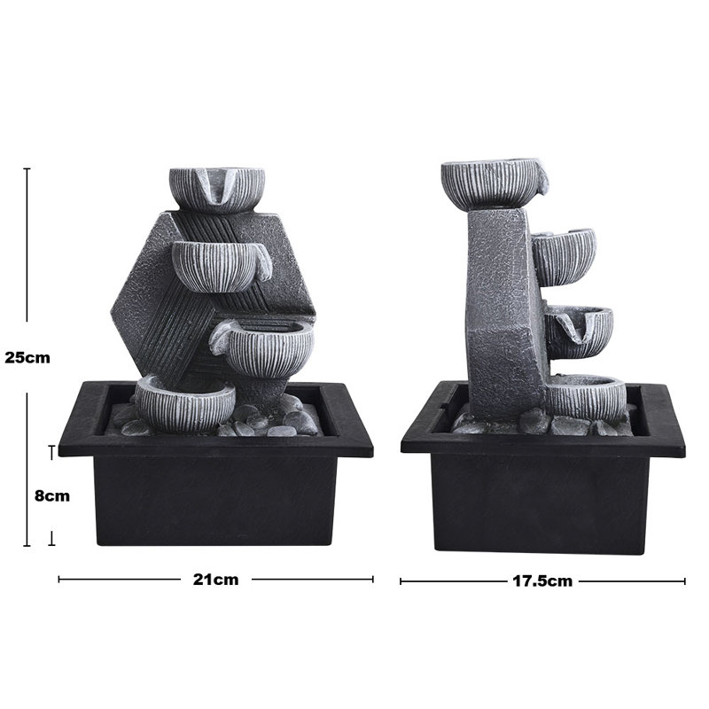 Weather Resistant Fountain with Light