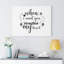 Strengthen My Heart 1 Piece Wrapped Canvas Wall Art-789087499