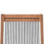 Chaise Adirondack pliante en bois massif Ellecia