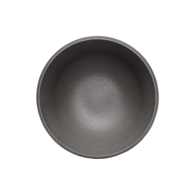 Trama Melamine Rice Bowl, Anthracite Black