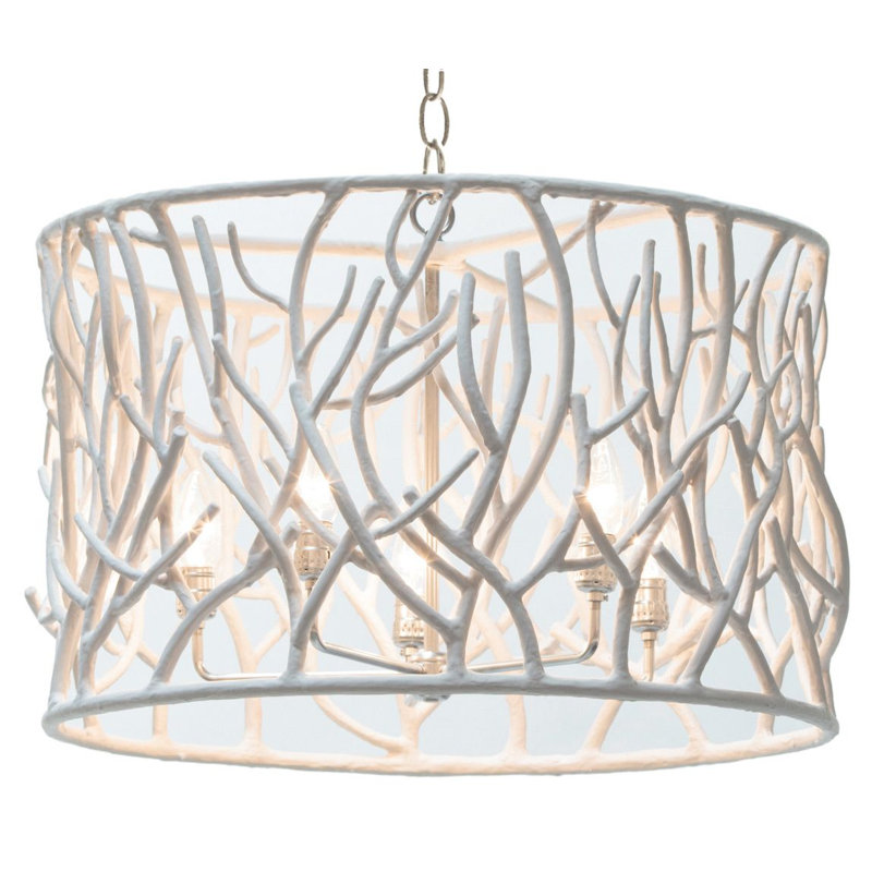 Sylvan 4-Light LED Drum Chandelier