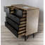 Brodeur Solid Wood 100cm W 5 - Drawer Chest of Drawers