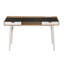 Bureau d'ordinateur compact avec rangement multiple