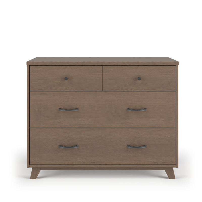 Commode à langer 3 tiroirs Soho, Bruyère poussiéreuse