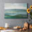 River Valley - Wrapped Canvas Painting