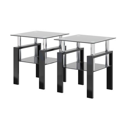 Round Coffee Table with Manufactured Wood Table Top