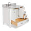Ensemble de meuble-lavabo simple 37 po Flynt-64627229