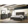 Ensemble de chambre à coucher 5 pièces avec lit, commode, miroir, commode et table de chevet Jonnathan