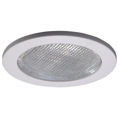 4'' White Shower Recessed Trim