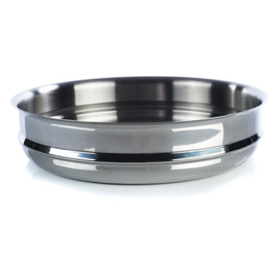 Terra Stainless Steel Saute Pan with Lid