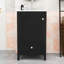 Meuble-lavabo de salle de bain avec lavabo en céramique, armoire à porte à fermeture douce, support de rangement et tiroir-1945868237