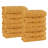  Zero-Twist Cotton Face Towel Set - Honeycomb Waffle Texture - Quick-Dry-1972883405