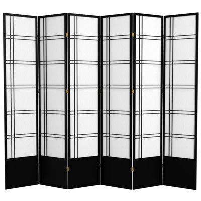 83.5" Double Cross Shoji Room Divider