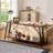 Narrow Console Sofa Table Couch Table 2-Tier for Entryway & Living Room